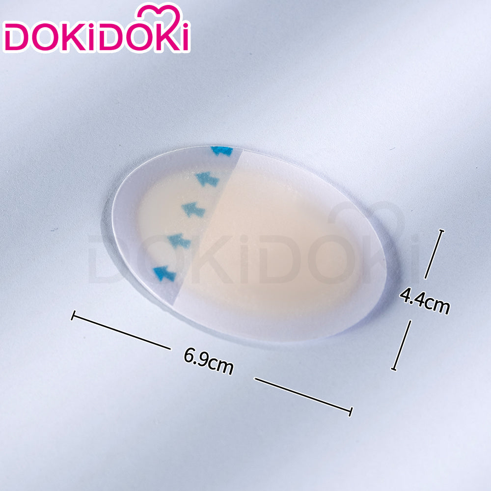 【In Stock】DokiDoki  Black White Skin-tone Transparent Anti-friction Forefoot Pads Anti-slip Heel Cushions Shoe Size Adjusters