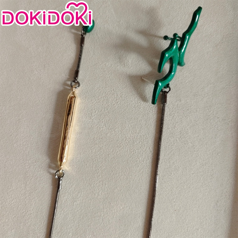 【Ready For Ship】DokiDoki Game Honkai: Star Rail Cosplay Dan Heng Cosplay Wig / Earrings Men Short Black Danheng