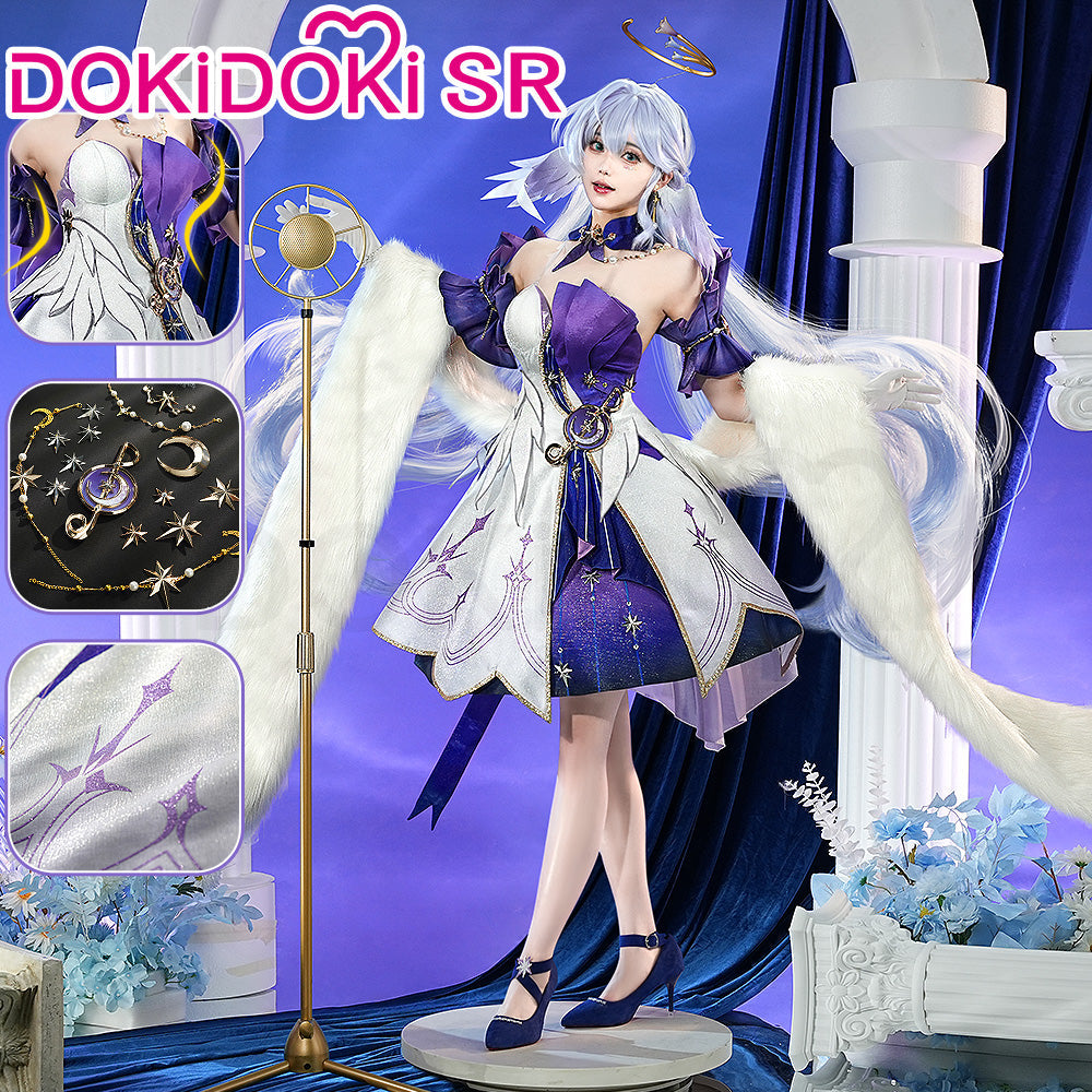 【Partially Ready For Ship】【2.0 Upgrade Ver.】DokiDoki-SR Game Honkai: Star Rail Cosplay Robin Costume Halloween