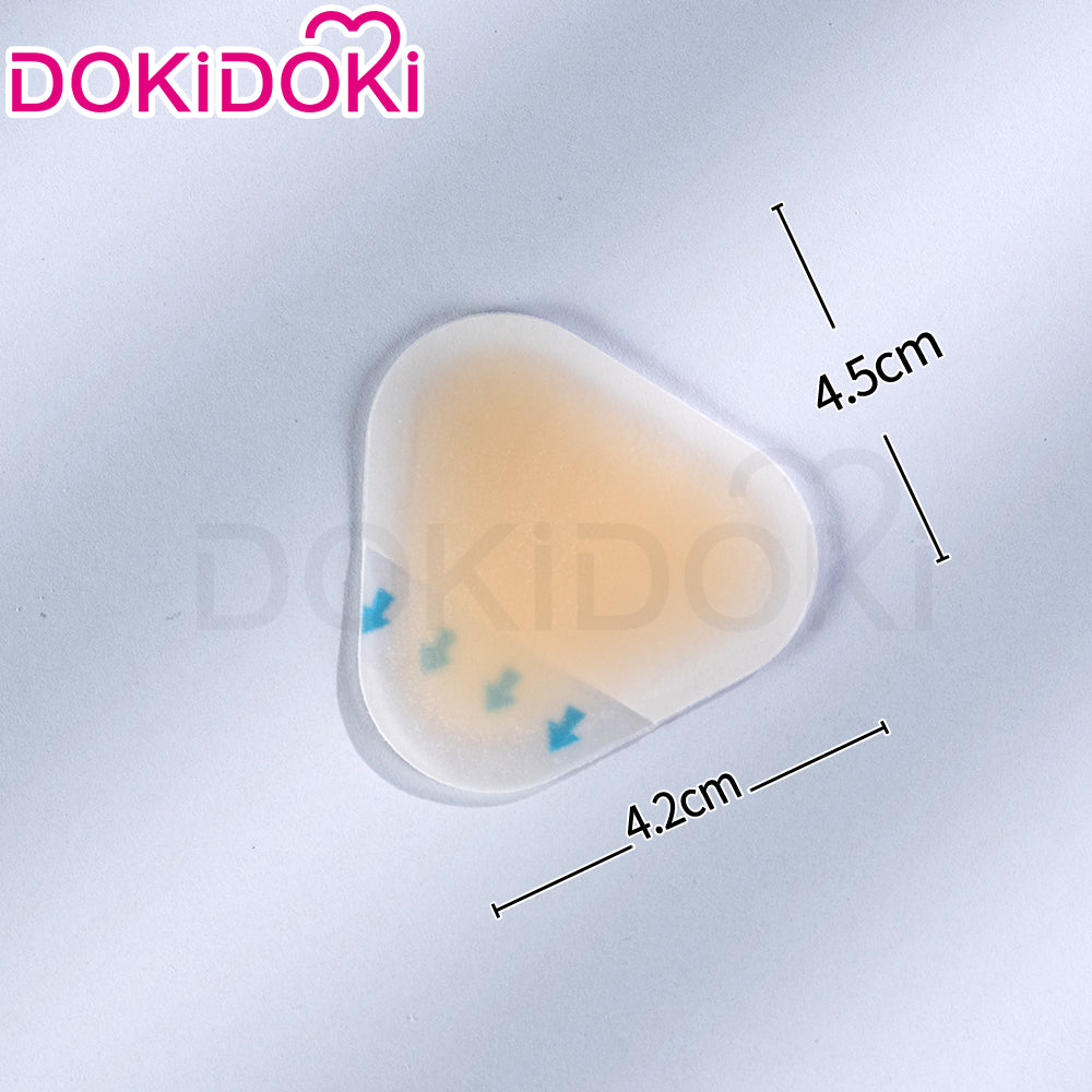 【In Stock】DokiDoki  Black White Skin-tone Transparent Anti-friction Forefoot Pads Anti-slip Heel Cushions Shoe Size Adjusters