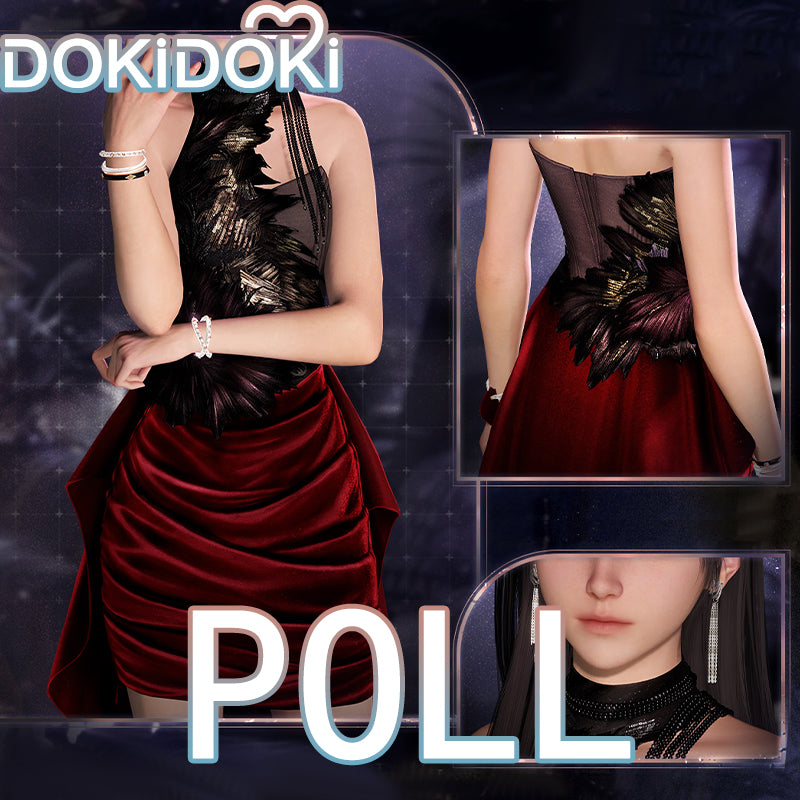【POLL】$5 Deposit =10% OFF Coupon Love And Deepspace Cosplay Protagonist MC Brandied Cherry / Satin Blue Reverie / Shimmering Whispers / Deepest Night / A Heart's Promise Costume DokiDoki