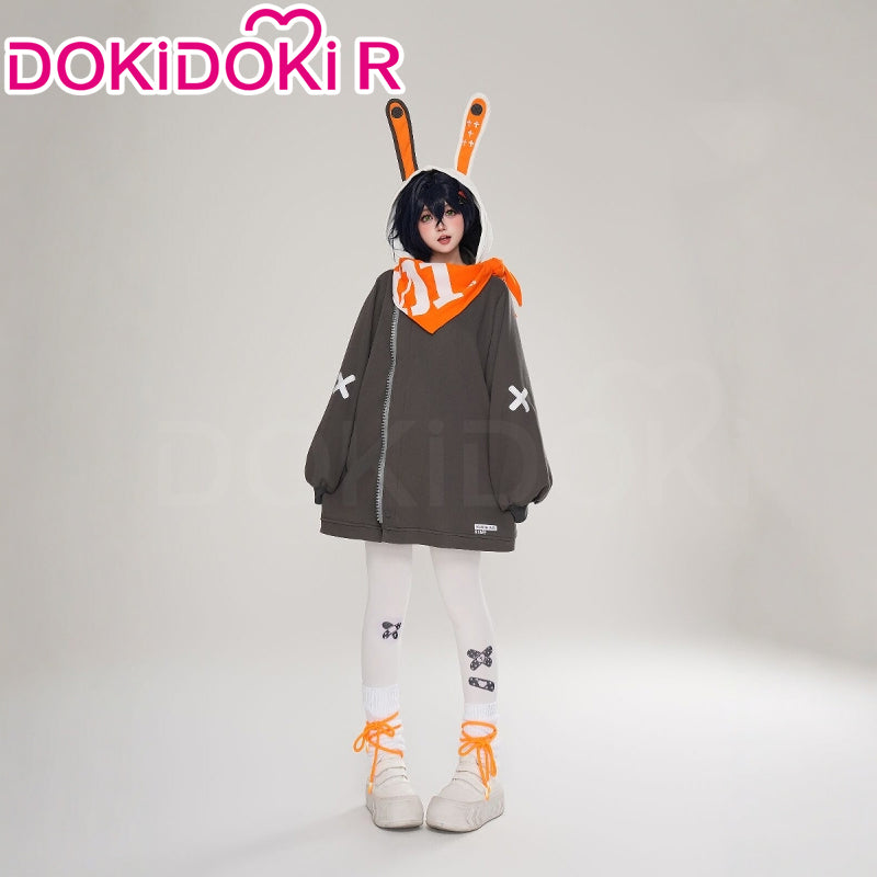 【Size S-2XL】DokiDoki-R Game Zenless Zone Zero Cosplay Bangboo Eous / Sharkboo Costume / Pnats Doujin Hoodie Coat Padded Jacket ZZZ Casual Wear