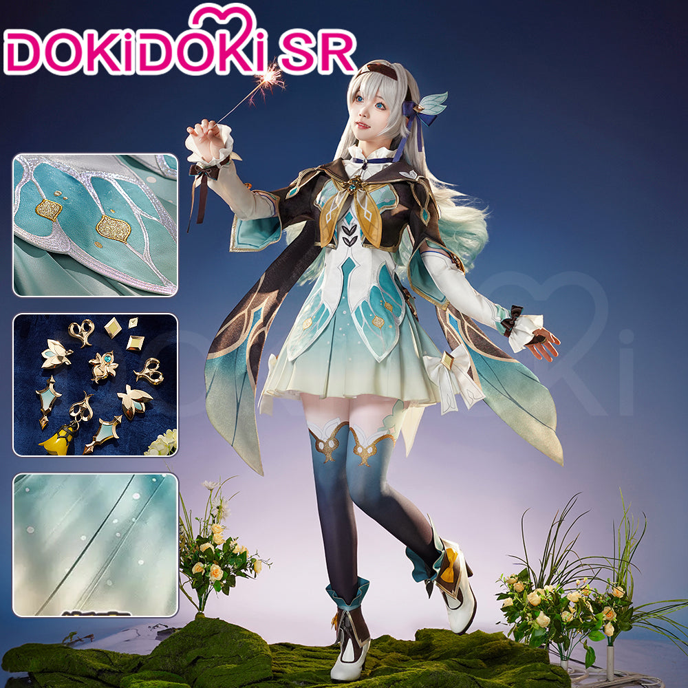 【Ready For Ship】DokiDoki-SR Game Honkai: Star Rail Cosplay Firefly Costume / Shoes