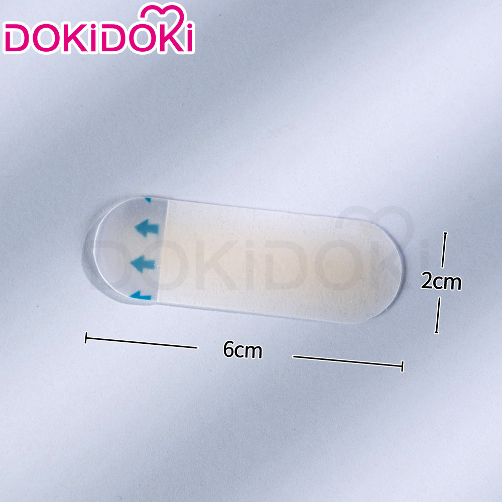 【In Stock】DokiDoki  Black White Skin-tone Transparent Anti-friction Forefoot Pads Anti-slip Heel Cushions Shoe Size Adjusters