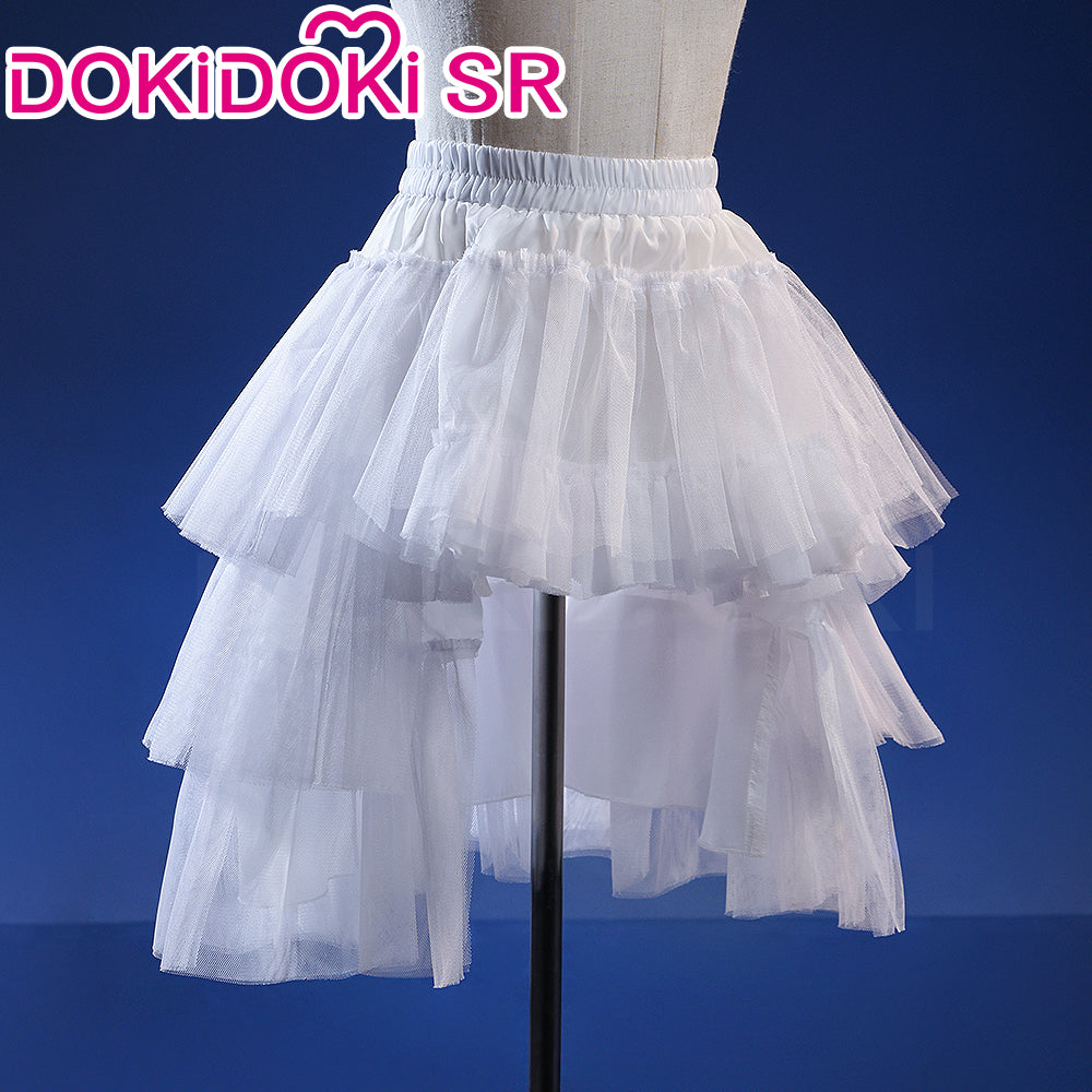 【2 Versions】【Size S-3XL】DokiDoki-SR Game Genshin Impact Cosplay Tsaritsa Costume / Petticoat Anastasya Feodorovna Snezhnaya Sudden Snow