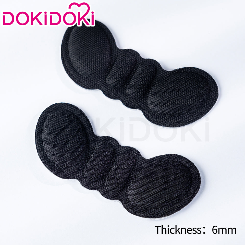 【In Stock】DokiDoki  Black White Skin-tone Transparent Anti-friction Forefoot Pads Anti-slip Heel Cushions Shoe Size Adjusters