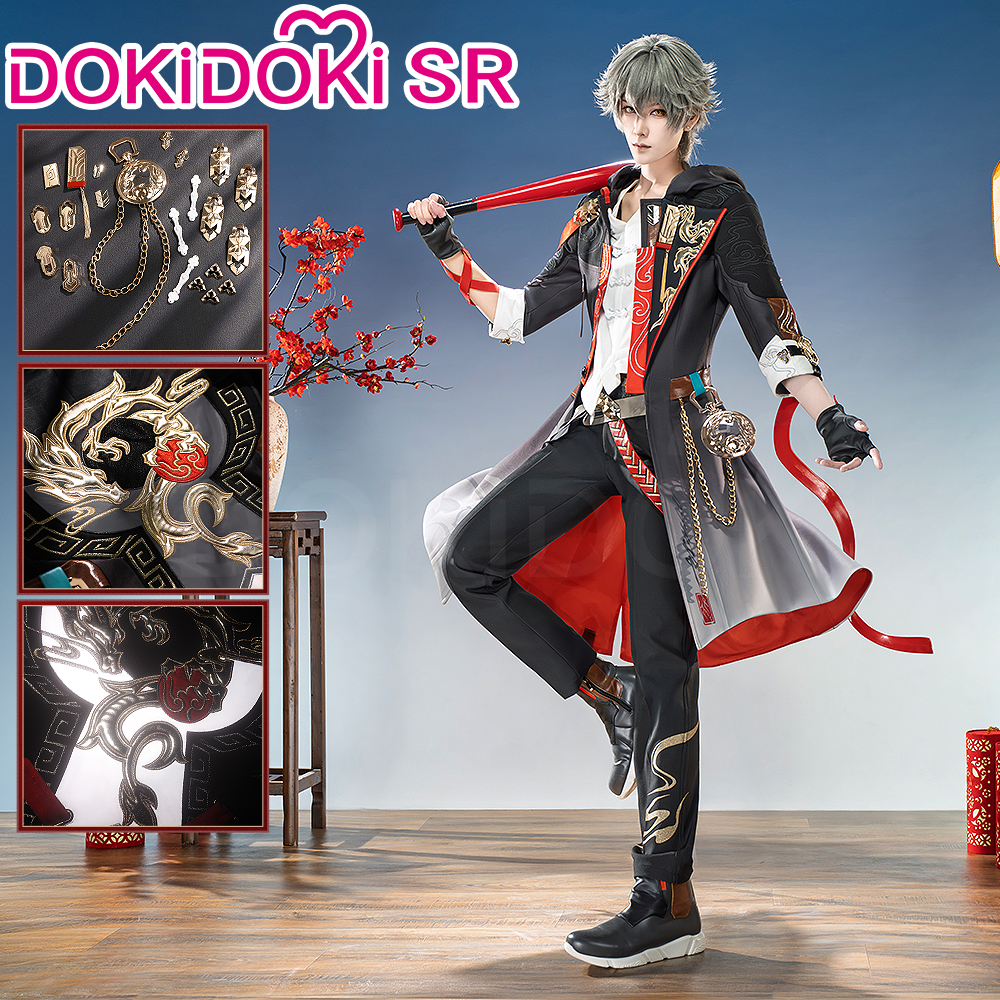 【Ready For Ship】DokiDoki-SR Game Honkai: Star Rail Cosplay Trailblazer Caelus Costume Vim and Vigor