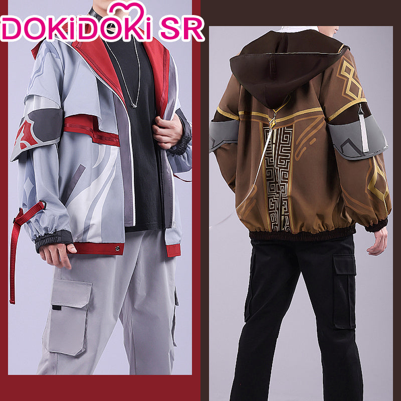 【Ready For Ship】【Last Batch】【Clearance Sale】DokiDoki-SR Game Genshin Impact Cosplay Zhongli Costume Casual Wear Zhong Li Coat