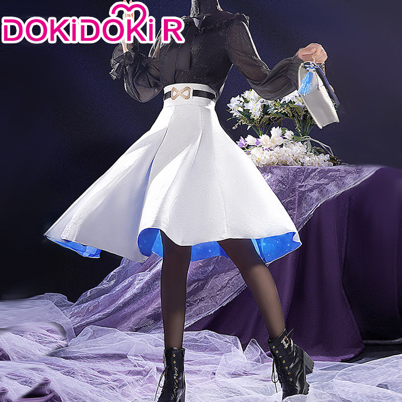 【In Stock】DokiDoki-R Game Genshin Impact x China Merchants Bank Cosplay Gan Yu Costume Ganyu
