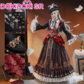 【Size S-4XL】DokiDoki-SR Game Love And Deepspace Cosplay Protagonist MC Crimson Rapture Costume Silverwing Fiend Crimson Feast Sylus