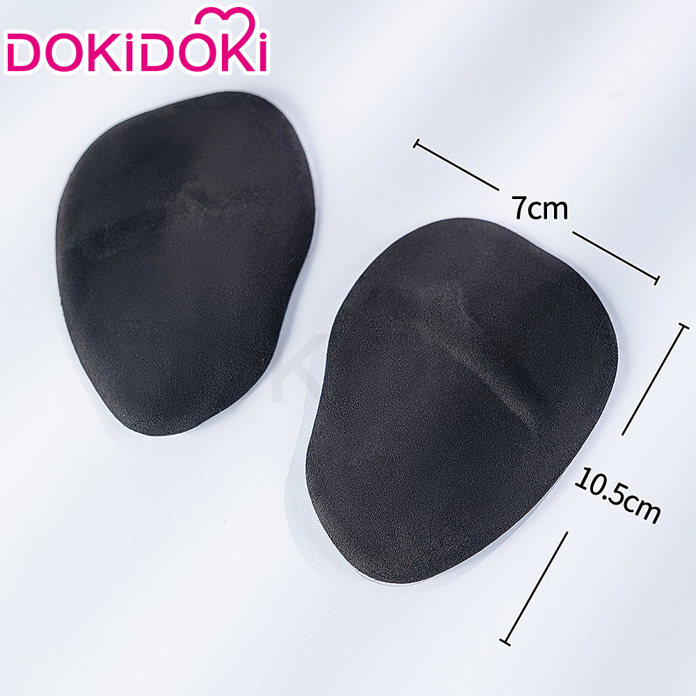 【In Stock】DokiDoki  Black White Skin-tone Transparent Anti-friction Forefoot Pads Anti-slip Heel Cushions Shoe Size Adjusters