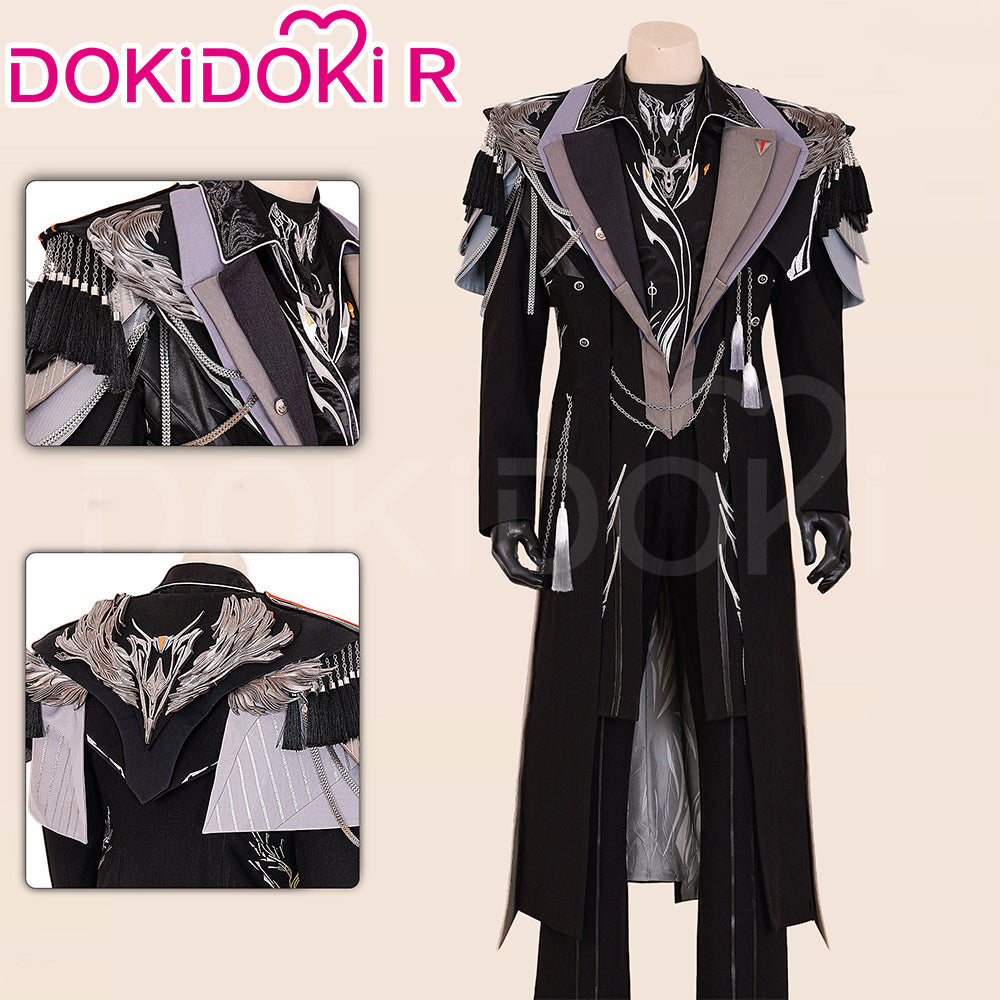 【Size XS-2XL】DokiDoki-R Game Love and Deepspace Cosplay Caleb Costume Imperial Thronesong