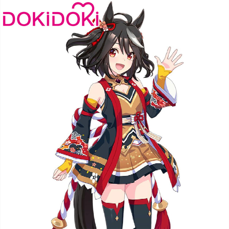 【POLL】$5 Deposit =10% OFF Coupon DokiDoki Anime Game Cosplay Costume Black Brown Dress