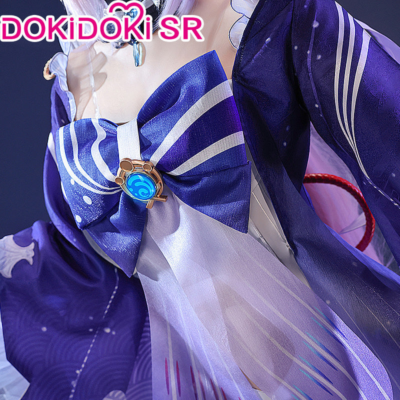 【Partially Ready For Ship】DokiDoki-SR Game Genshin Impact Sangonomiya Kokomi  Cosplay Costume Women
