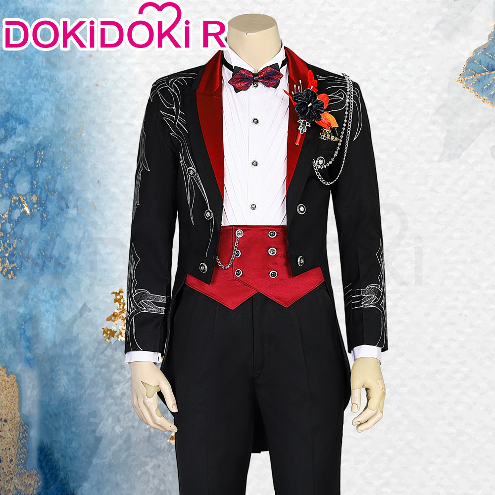 【Size XS-2XL】DokiDoki-R Game Love And Deepspace Cosplay Sylus Costume Heart Dominion Wedding Suit