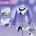 DokiDoki-R Game Honkai: Star Rail Cosplay Silver Wolf Costume Girls Dormitory Series
