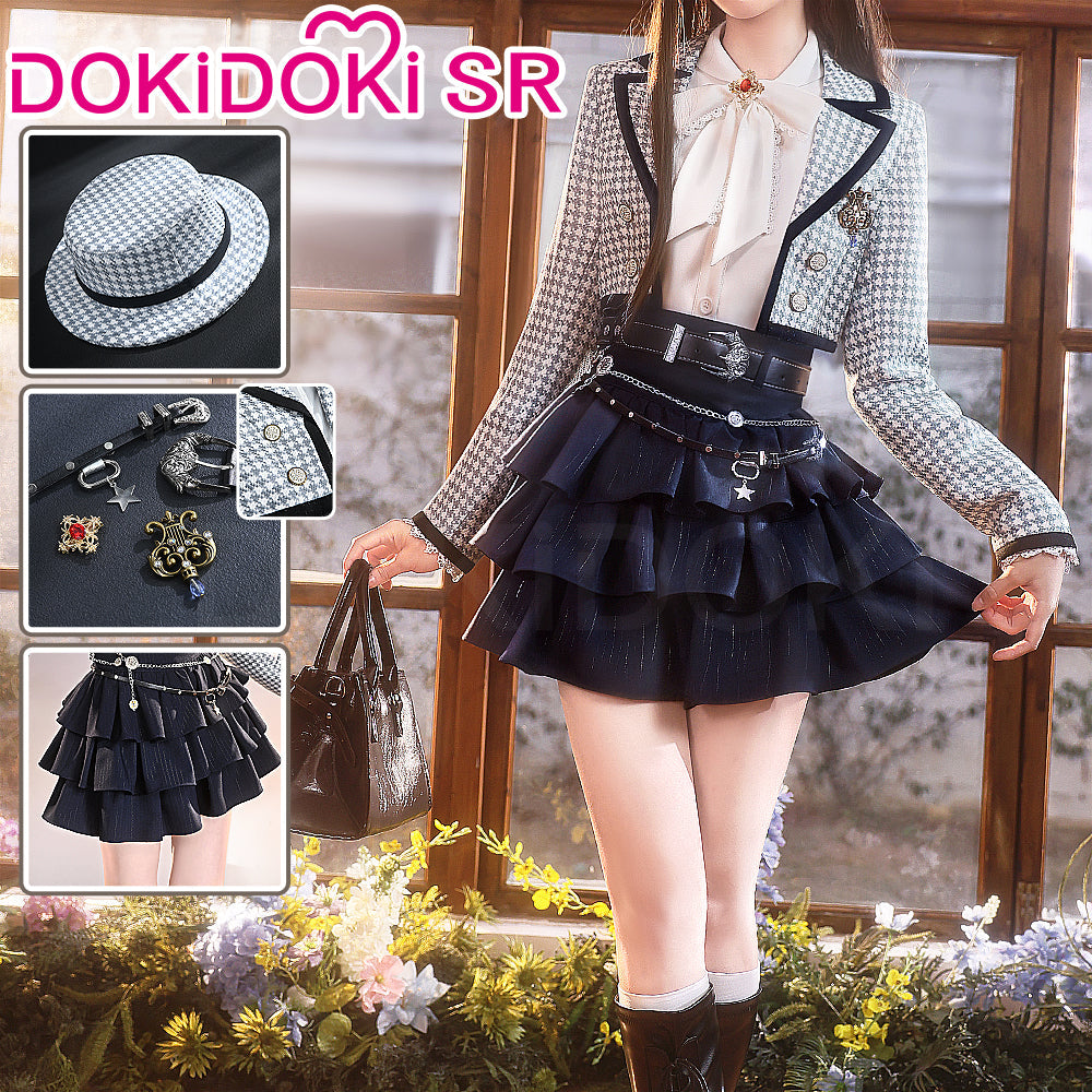 【Ready For Ship】DokiDoki-SR Game Love and Deepspace Cosplay Protagonist MC Uniform Costume Heart Journey Casual Wear