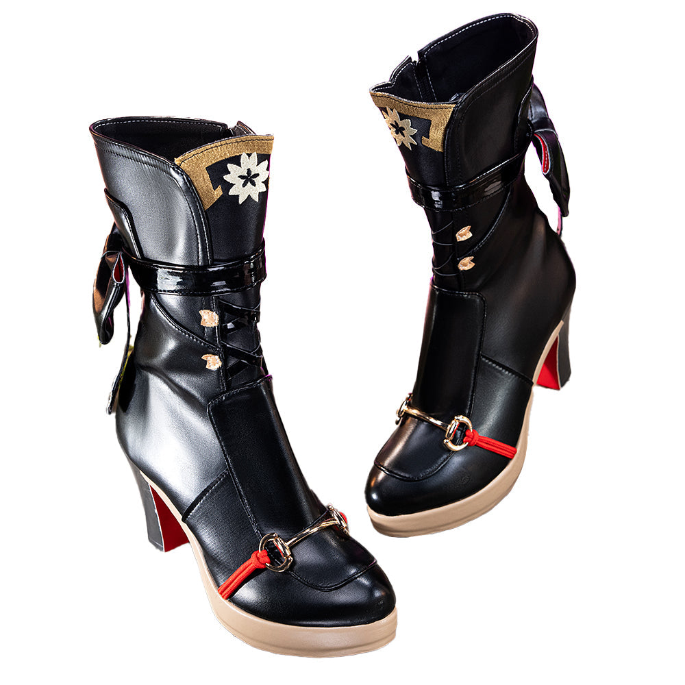 DokiDoki Game Honkai: Star Rail Cosplay Evanescia Shoes High Heels Planarcadia