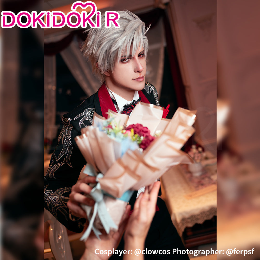 【Size XS-2XL】DokiDoki-R Game Love And Deepspace Cosplay Sylus Costume Heart Dominion Wedding Suit