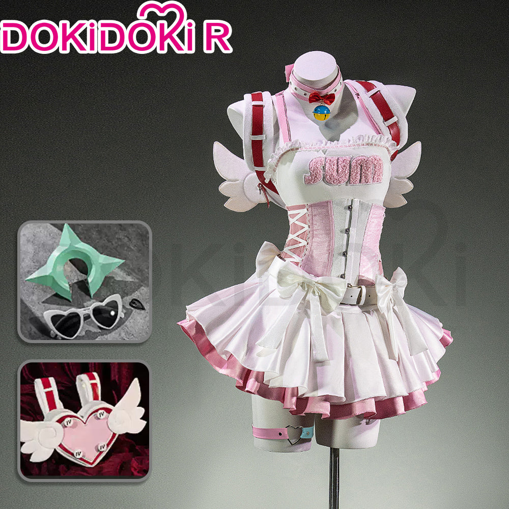 DokiDoki-R Game Zenless Zone Zero Cosplay Sunna Costume Angels of Delusion x KFC ZZZ Chinatsu Remiel