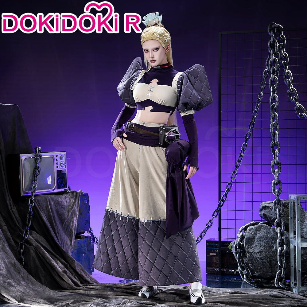 【Partially Ready For Ship】【Glowing】【Size XS-3XL】DokiDoki-R Anime GACHIAKUTA Cosplay Noerde Hew Amozo Costume Halloween