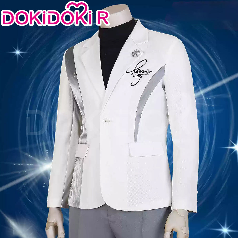 【Ready For Ship】【Last Batch】DokiDoki-R Game Love and Deepspace Cosplay Xavier Silver Lining Costume Daily Outfit