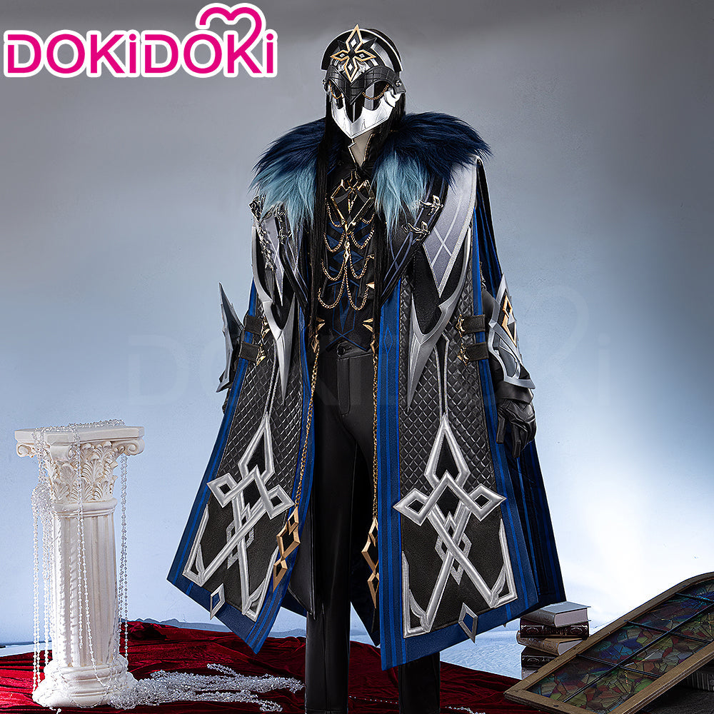 【Partially Ready For Ship】【Size S-4XL】DokiDoki Game Genshin Impact Cosplay II Capitano Costume The Captain / Cape