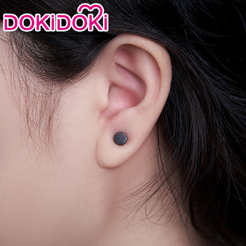 【Ready For Ship】DokiDoki Game Honkai: Star Rail Cosplay Yanqing Cosplay Wig Long Silver/ Ear Clip Yan Qing