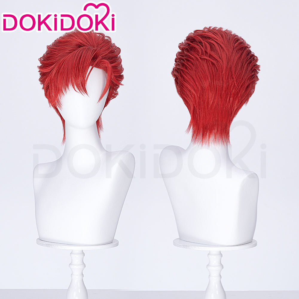 DokiDoki Game Love and Deepspace Cosplay Luke / Kieran Wig Red