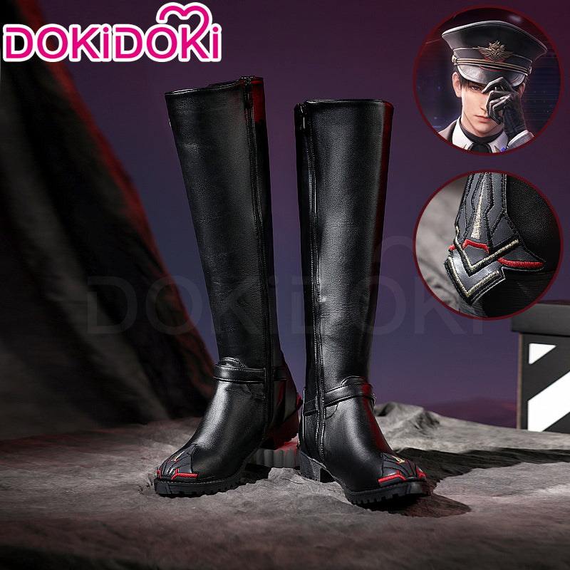【Partially Ready For Ship】DokiDoki-SR Game Love And Deepspace Cosplay Caleb Costume / Shoes Pilots