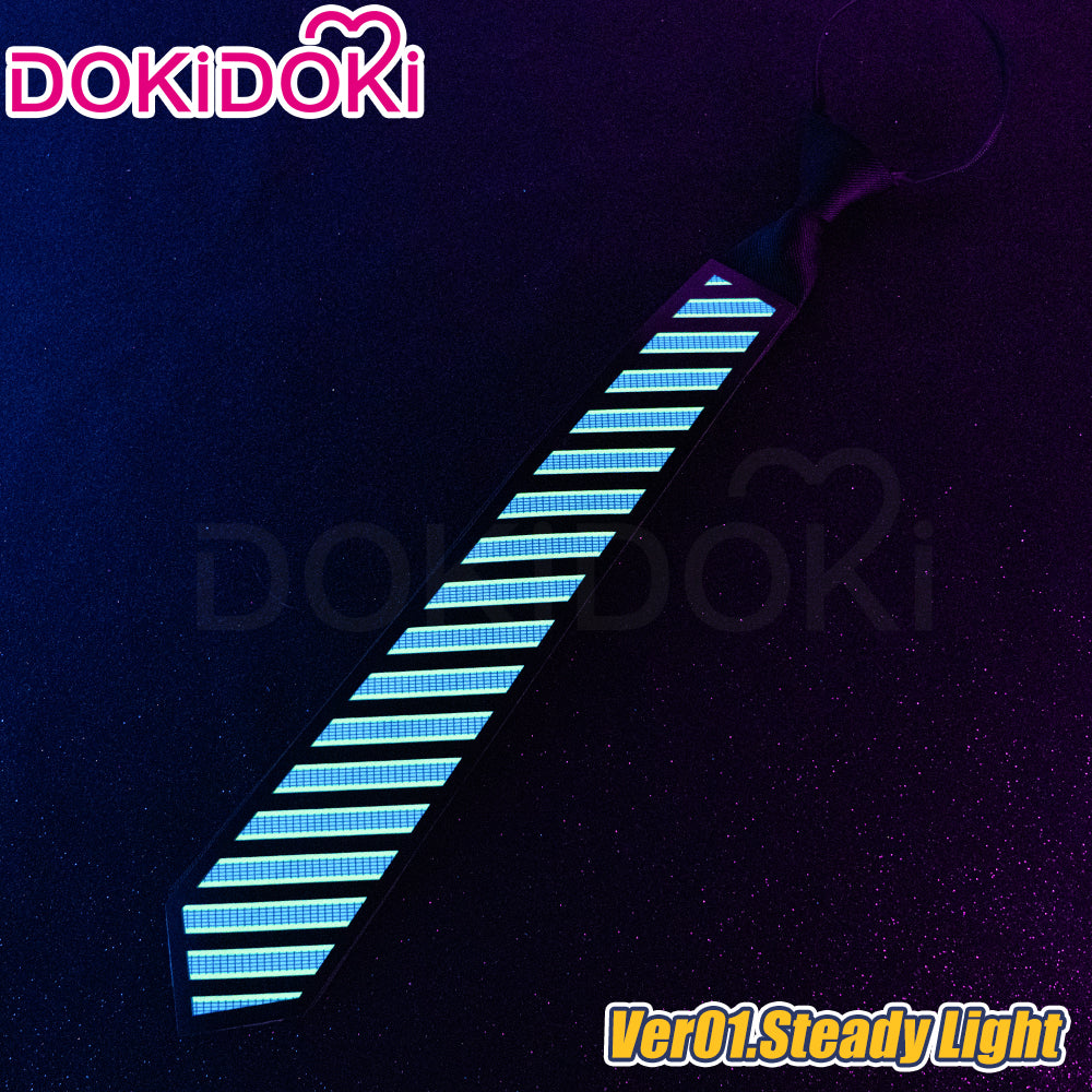 【In Stock】DokiDoki Tie LED Technological Sense Dance Party Performance Decoration