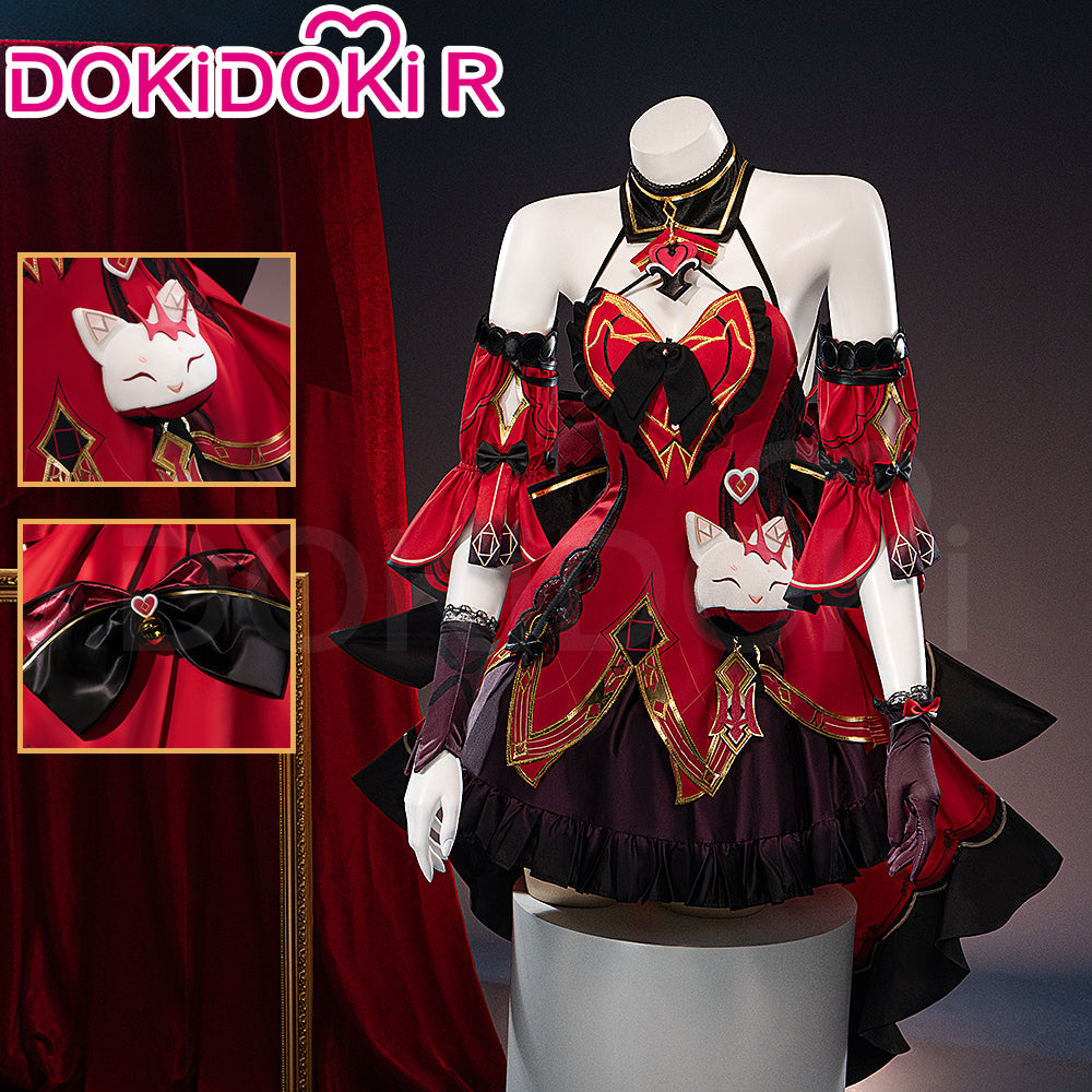 【Size XS-3XL】DokiDoki-R Game Honkai: Star Rail Cosplay Hanabi Costume Sparkle