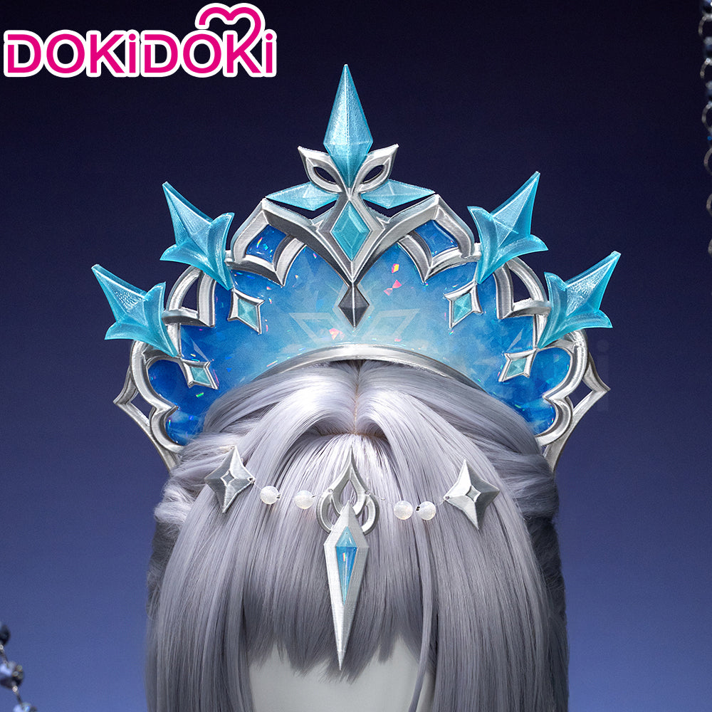 Genshin Impact Cosplay Tsaritsa Crown DokiDoki Anastasya Feodorovna Snezhnaya Sudden Snow
