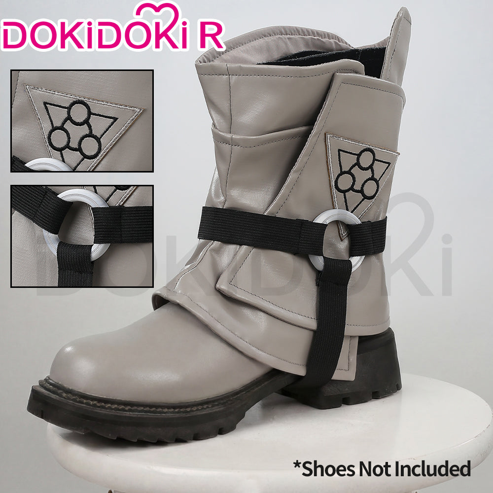 【Costume Ready For Ship】【Upgrade】【Size XS-4XL】DokiDoki-R Anime GACHIAKUTA Cosplay Amo Empool Costume / Shoes Cover Boot Gaiters Halloween