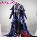 【Size XS-2XL】DokiDoki-R Game Love And Deepspace Cosplay Sylus Crimson Departure Costume Dark Version Crimson Rapture Crimson Feast Silverwing Fiend