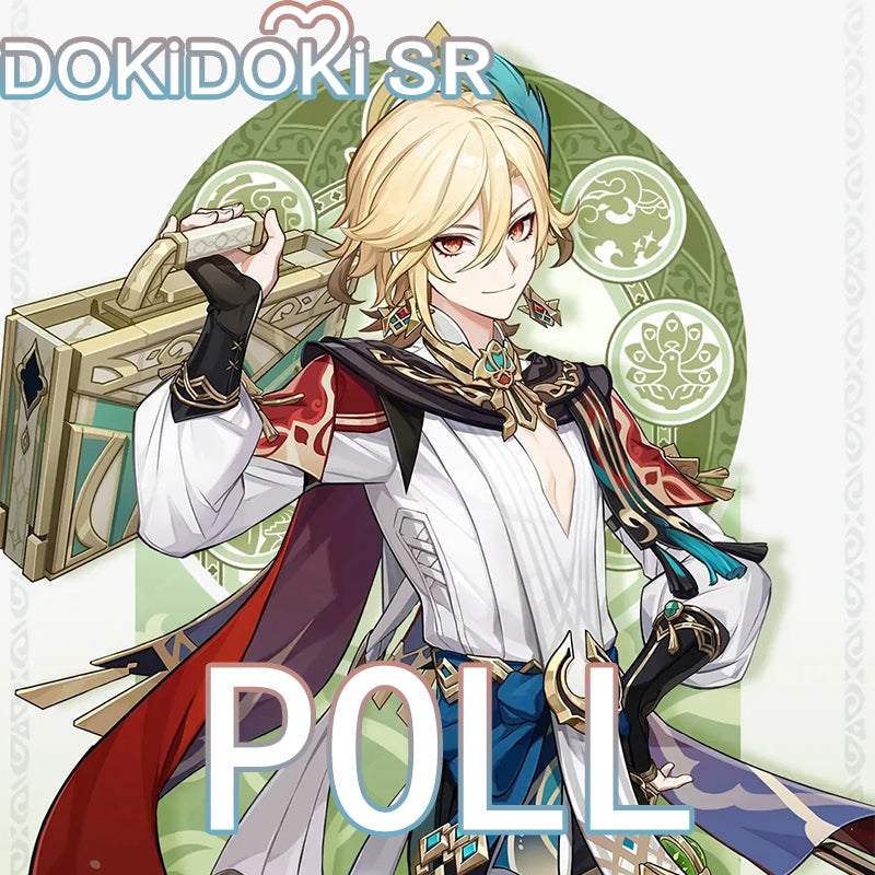 【POLL】$5 Deposit =10% OFF Coupon DokiDoki-SR Game Genshin Impact Cosplay Kaveh Costume