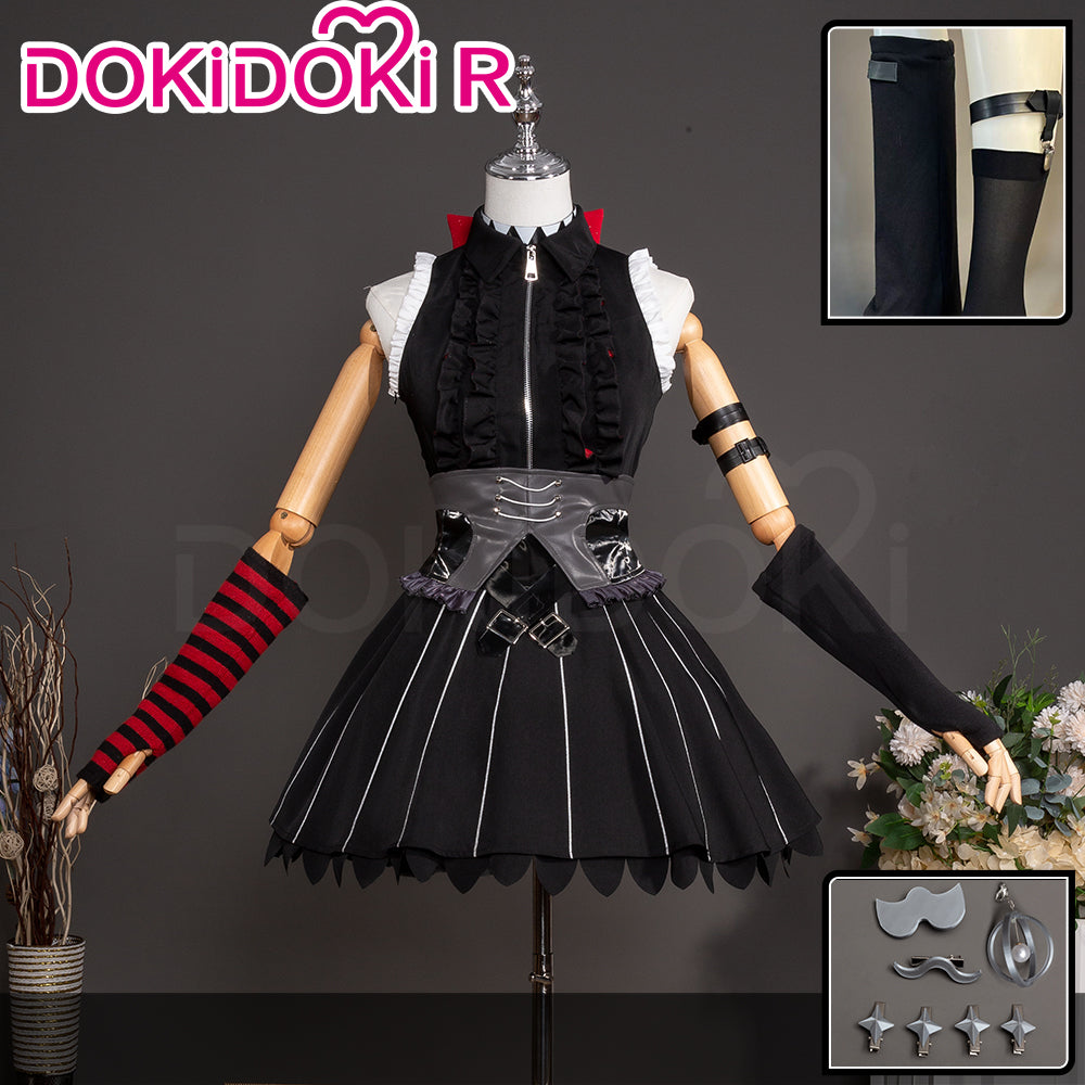 【In Stock 】【Size S-2XL】DokiDoki-R Game Zenless Zone Zero Cosplay Ellen Joe Costume Black Dress ZZZ FES 2025