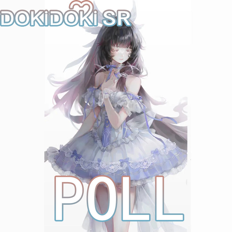 【Poll】$5 Deposit =10% off Coupon DokiDoki-SR Game Genshin Impact Cosplay Columbina Costume Doujin Ribbon Angel