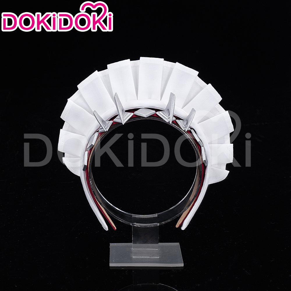 【Partially Ready For Ship】DokiDoki Game Zenless Zone Zero Cosplay  Ellen Joe Wig / Hair Clip / Earring / Hairband Short Black Red Highlight Hair