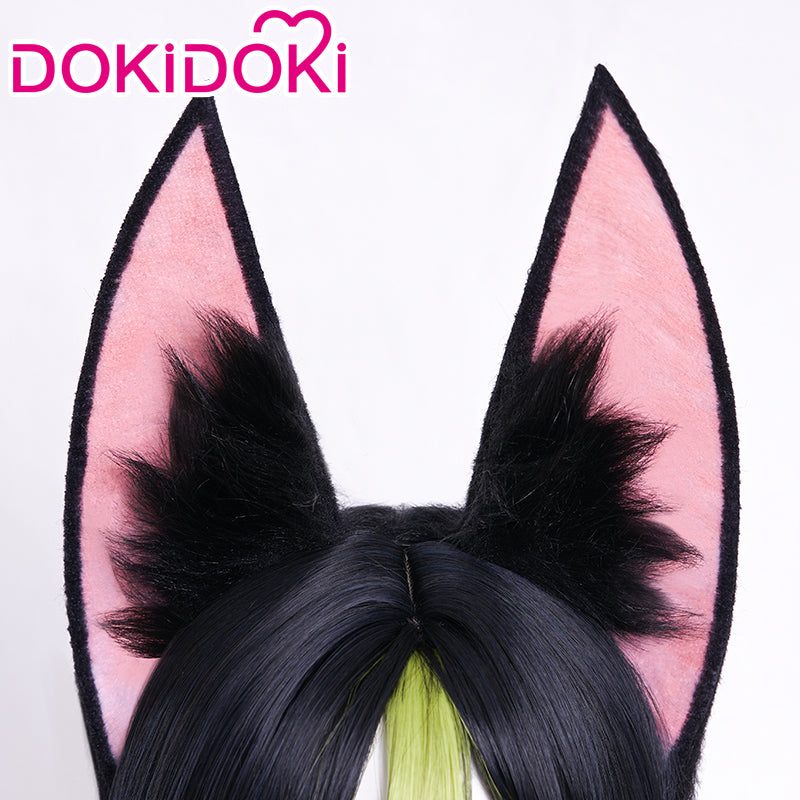 【Ready For Ship】DokiDoki Game Genshin Impact Cosplay Tighnari Elastic Ears Sumeru Flexible Version