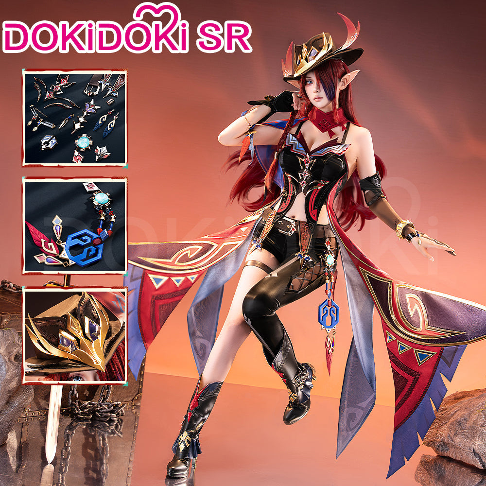 【Ready For Ship】【Size S-3XL】DokiDoki-SR Game Genshin Impact Cosplay Chasca Costume Natlan