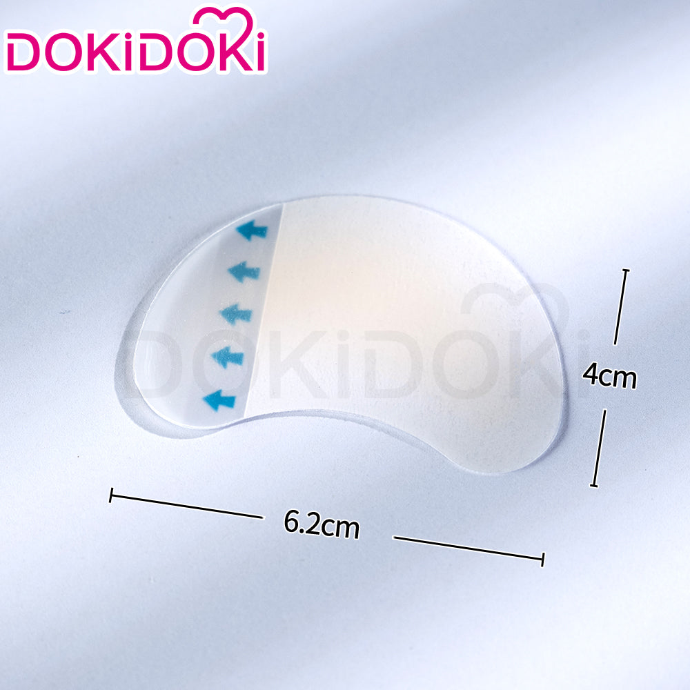 【In Stock】DokiDoki  Black White Skin-tone Transparent Anti-friction Forefoot Pads Anti-slip Heel Cushions Shoe Size Adjusters