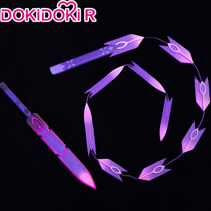 【In Stock】DokiDoki-R Game Genshin Impact Cosplay Kuki Shinobu Whip / Sword