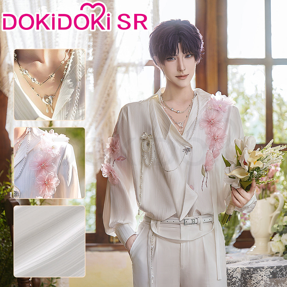 【Ready For Ship】DokiDoki-SR Game Love And Deepspace Cosplay Rafayel Costume Flowering Splendor Spring and Flowers