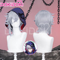 【Ready For Ship】DokiDoki Game Honkai: Star Rail Cosplay Moze Wig Short Straight Grey Hair