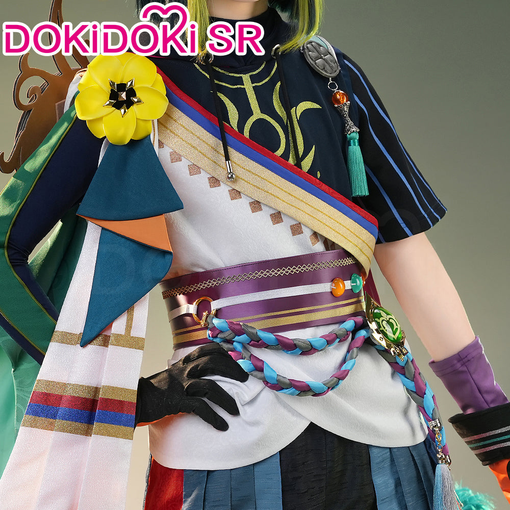 DokiDoki-SR Game Genshin Impact Cosplay Tighnari Costume Dendro Sumeru / Shoes
