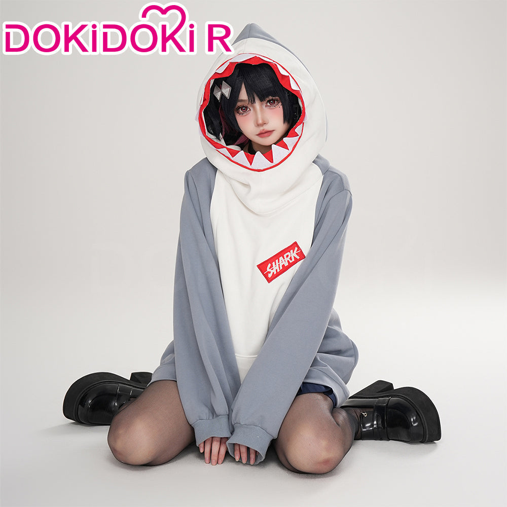 【Size S-2XL】DokiDoki-R Game Zenless Zone Zero Cosplay Bangboo Eous / Sharkboo Costume / Pnats Doujin Hoodie Coat Padded Jacket ZZZ Casual Wear