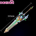 【115CM】DokiDoki Game Genshin Impact Cosplay Varka Weapon Prop Song of the Welkin Moon Nod Krai