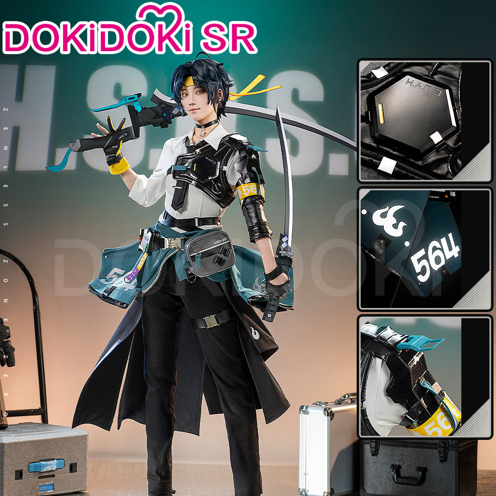 【Ready For Ship】Dokidoki-SR Game Zenless Zone Zero Cosplay Asaba Harumasa Costume ZZZ