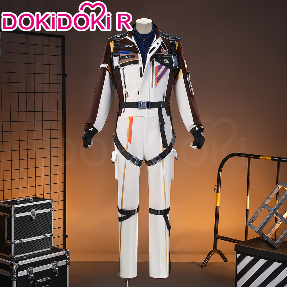 【Size XS-2XL】DokiDoki-R Game Love And Deepspace Cosplay Caleb Birthday Costume Your Skyblue